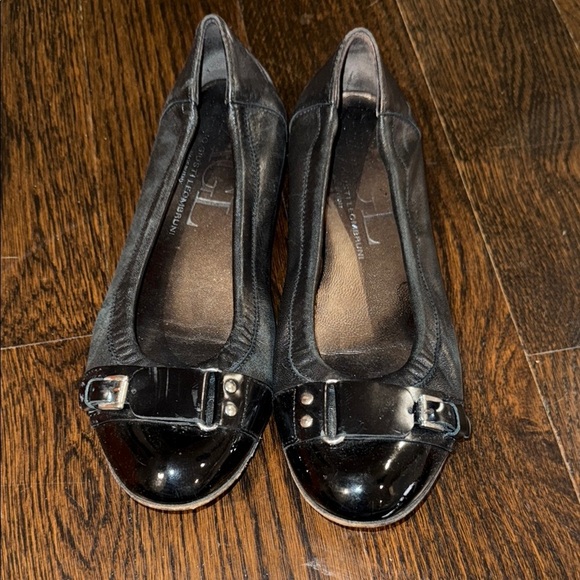 Agl Shoes - AGL Mokia black leather with  Buckle Detail size 7.5